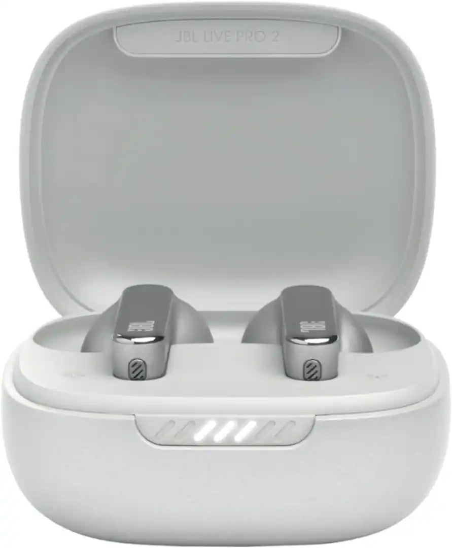 JBL - Harman Live Pro2 TWS Adaptive Noise Cancelling Perfect Call - Silver