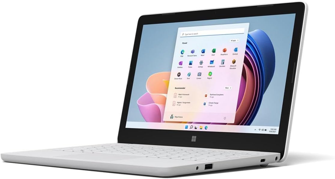 Microsoft Surface Laptop SE CELERON 8GB RAM 128GB SSD, Glacier