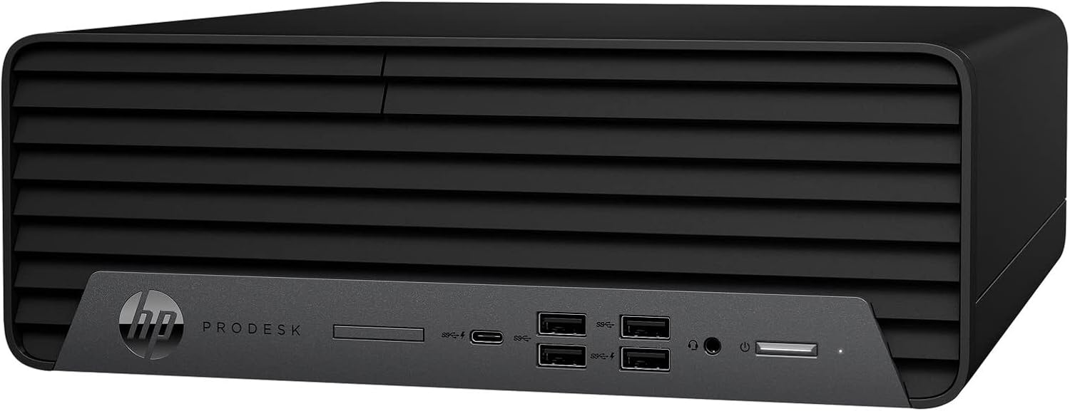 HP ProDesk 600 G6-SFF, Core i5-10500 3.1GHz, 32GB RAM, 512GB NVMe, Windows 11 Pro 64Bit, (Renewed)