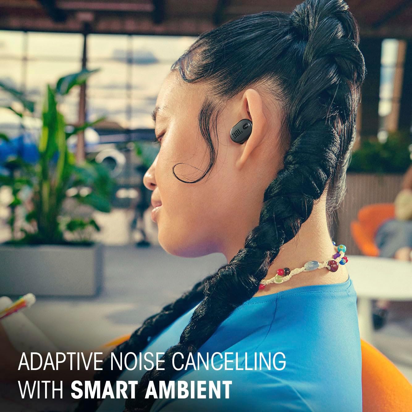 JBL Tune Buds 2 - True Wireless Noise Cancelling Earbuds with JBL Spatial Sound and Smart Ambient Technology, 6 mics for Perfect Calls, up to 48Hrs of...