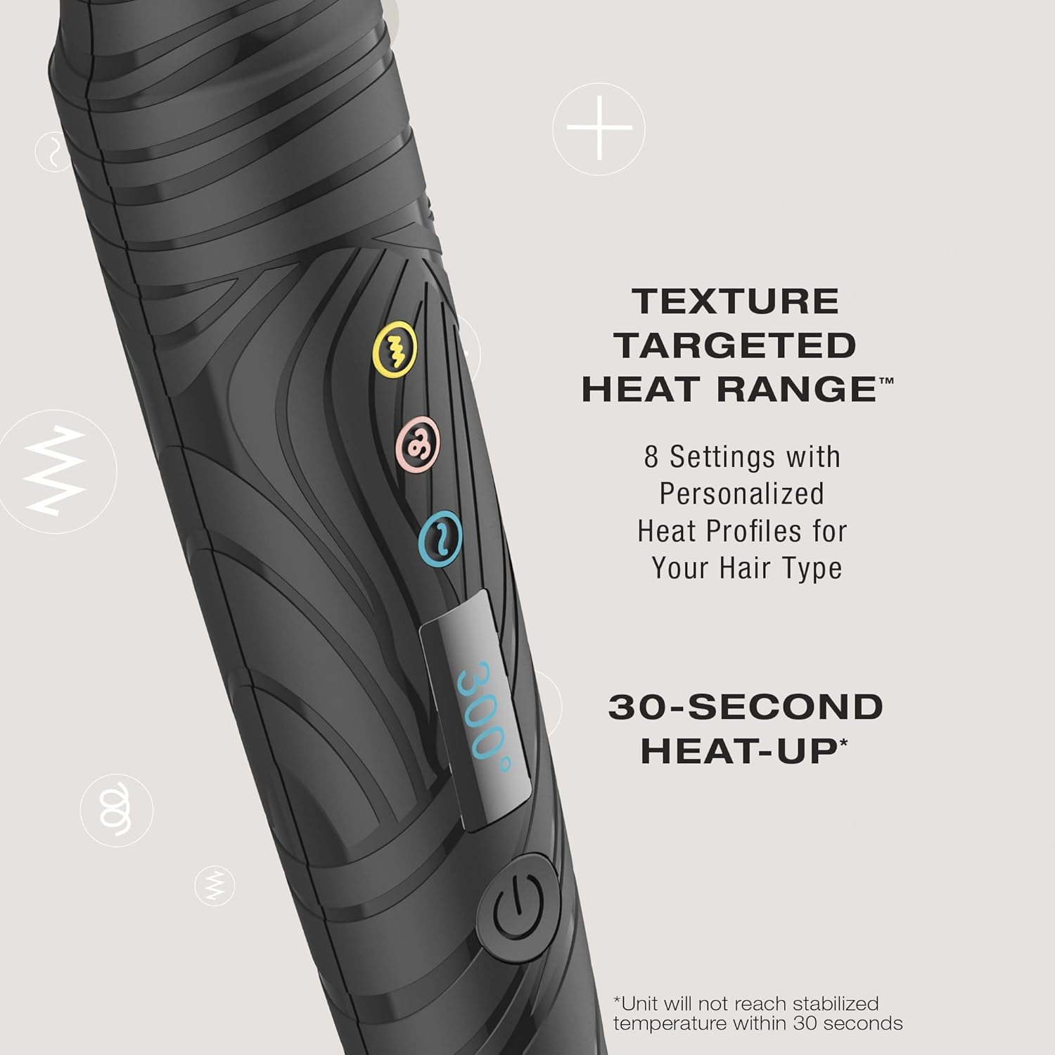 Conair The Curl Collective 3-in-1 Ceramic Curling Wand, 3 Interchangeable Barrels Designed to Create a Specific Curl Pattern - 1/2