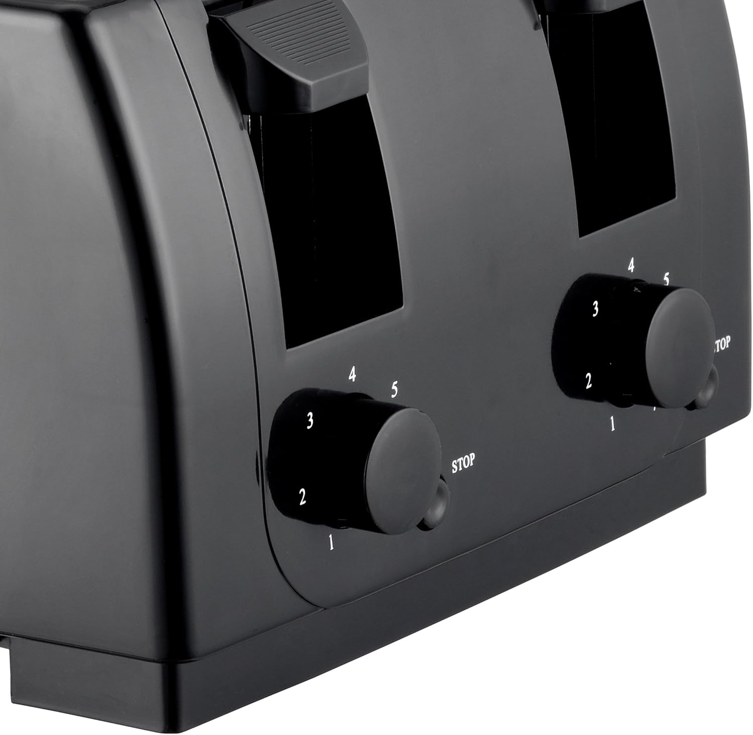 Brentwood TS-285 Toaster Cool Touch,4-Slice,Black