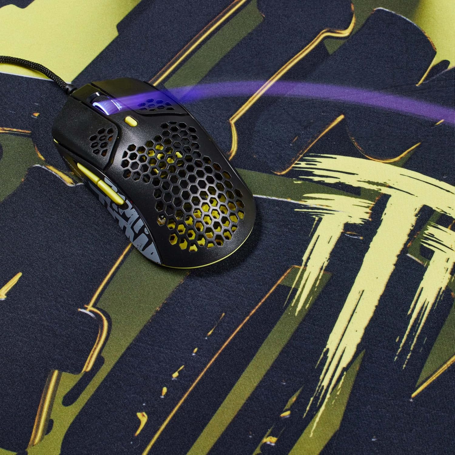 HyperX Pulsefire Mat – Gaming Mouse Pad – TimTheTatMan Edition – XL – Precise Cloth Surface – Anti-fray Flush Stitching – Non-Slip Rubber Base
